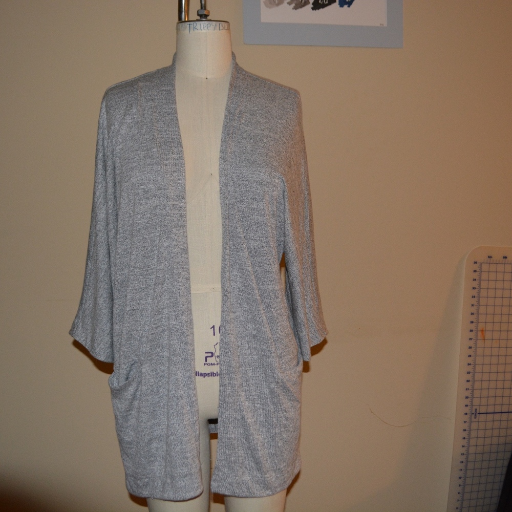 grey sweater